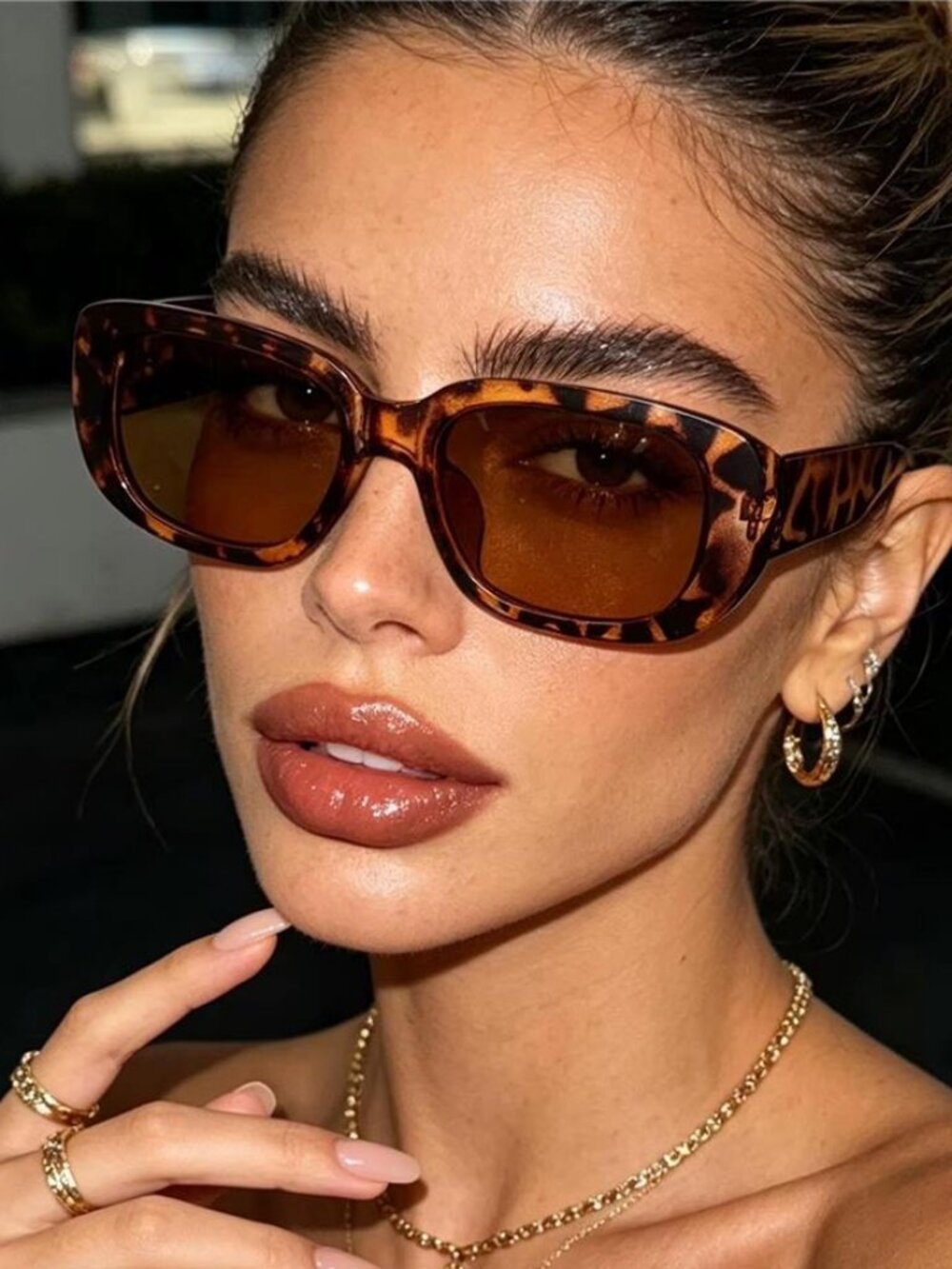 Retro Small Frame Sunglasses